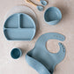 Personalized Silicone Feeding Set (Bibs set 6 pieces)