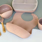 Personalized Silicone Feeding Set (Bibs set 6 pieces)