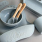 Personalized Silicone Feeding Set (Bibs set 6 pieces)